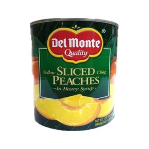 Del Monte Sliced Peaches in Heavy Syrup 825gm
