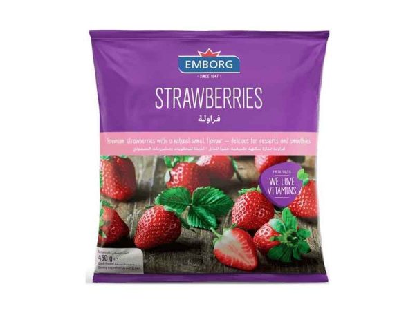 Emborg strawberries 450g