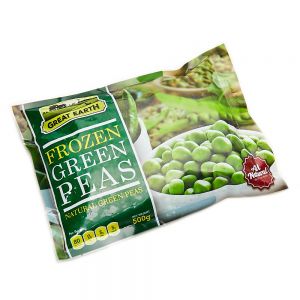 Great Earth Frozen Green Peas 500g