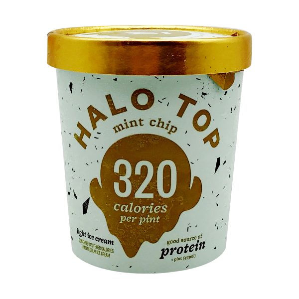 Halo Top Mint Chip Light Ice Cream 473mL