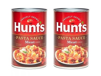 Hunts Meat Flavor Pasta Sauce 680g x2