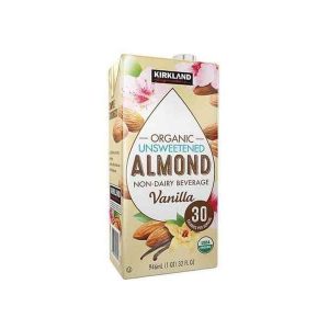 Kirkland Organic Unsweetened Almond Milk 946ml x2