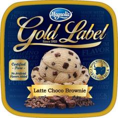 Magnolia Gold Label Latte Choco Brownie Ice Cream 1.3L