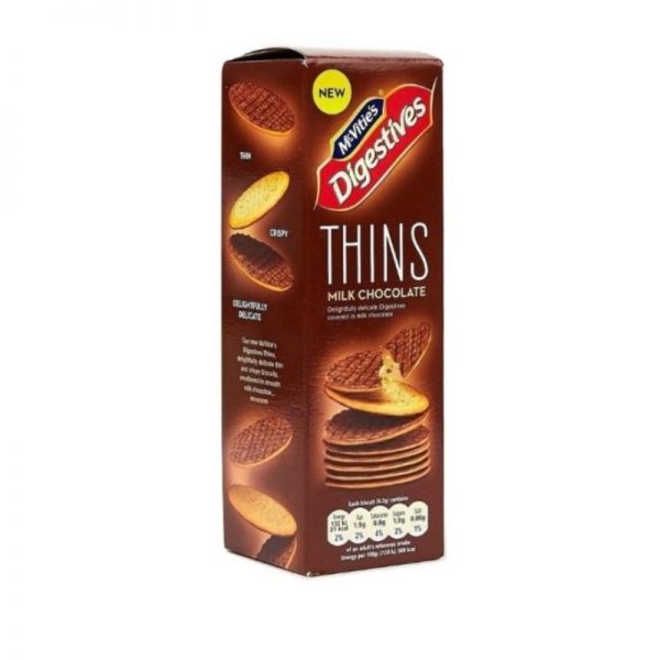 McVitie's Milk Chocolate Digestive Thins 180g