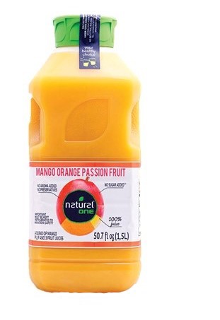 Natural One Mango Orange Passion Fruit Juice 1.5 L