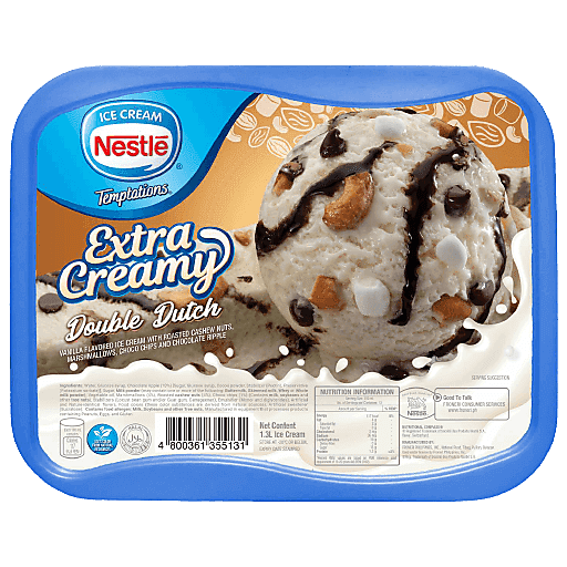 Nestle Ice Cream Temptations Double Dutch 1.3L