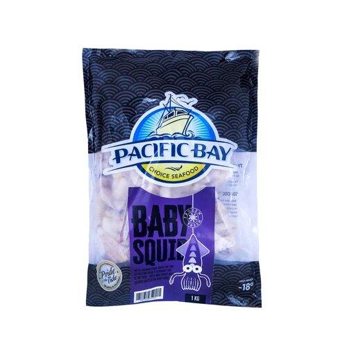 Pacific Bay Baby Squid IQF 1kg
