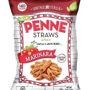 Pasta Penne Straws Snack Chips