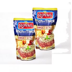 Royal Spaghetti Sauce Sweet Style 1kg x2
