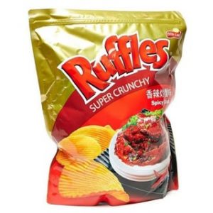 Ruffles spicy crab potato chips 580g