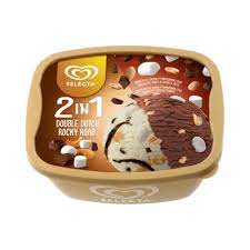 Selecta Double Dutch / Rocky Road Ice Cream 1.4L