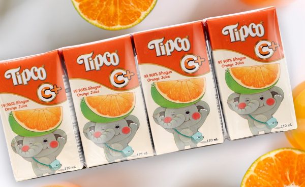 Tipco Orange Kid drink 4x110ml