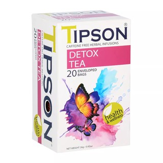 Tipson Tea Detox Tea Herbal Tea, 20 Tea Bags
