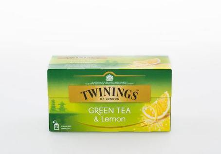 Twinings Green Tea Lemon 2G 25s