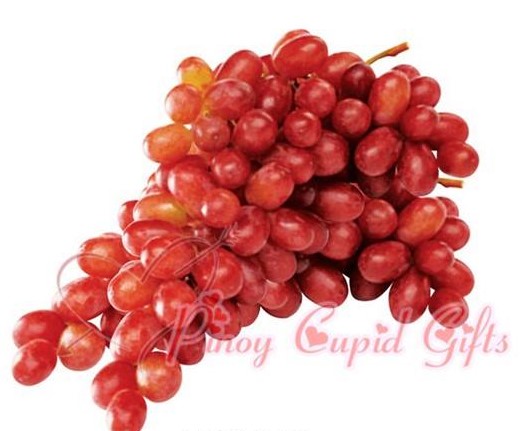 Half Kg Seedless Red Grapes
