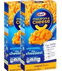 Kraft Easy Mac and Cheese Dinner 206g x2