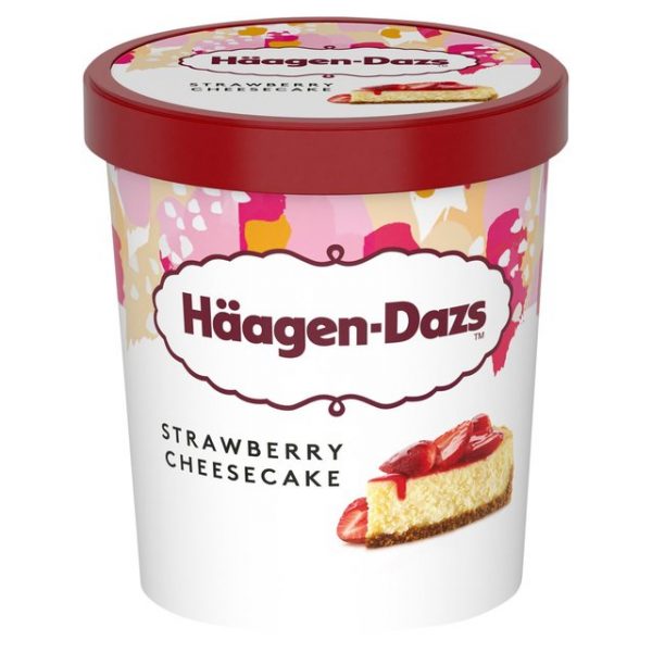 Haagen-Dazs Strawberry Cheesecake Ice Cream 460mL