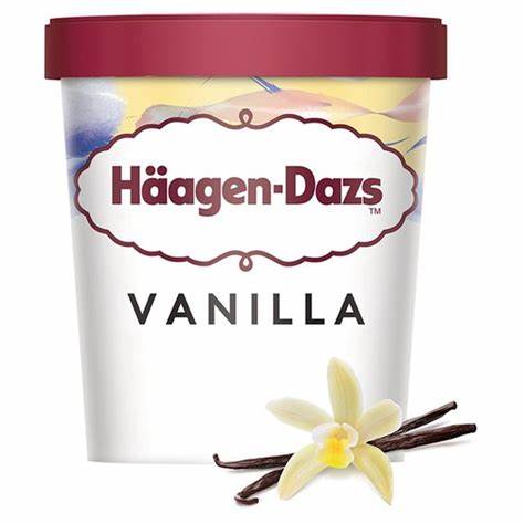 Haagen-Dazs Vanilla Ice Cream 460mL