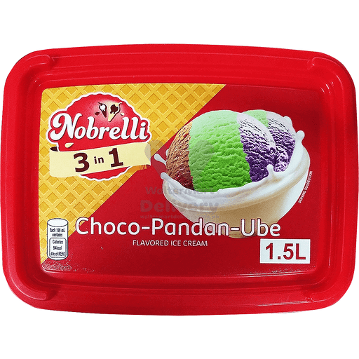 Nobrelli 3-in-1 Choco Pandan Ube 1.5L