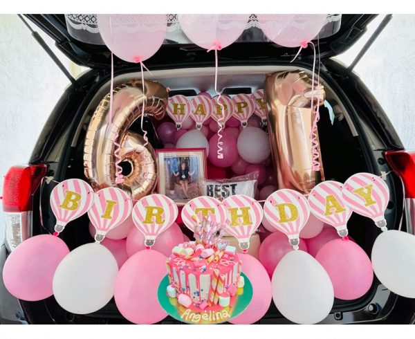 CAR SURPRISE01-OPT2 (Basic package with customizable special cake)