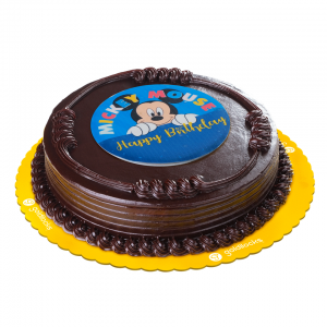 Goldilocks Mickey Birthday Cake-Choco