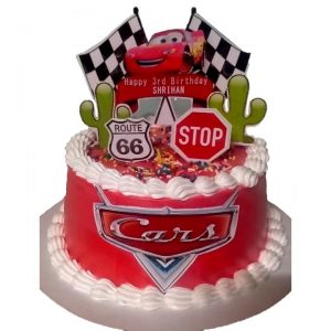 special sporty and customizable cake