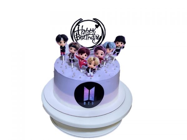 BTS-Themed Cake