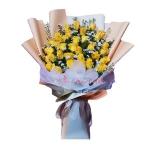 3 Dozen Imported Yellow Roses