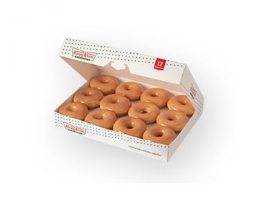 Krispy Kreme Original Glazed Donuts-1 Dozen