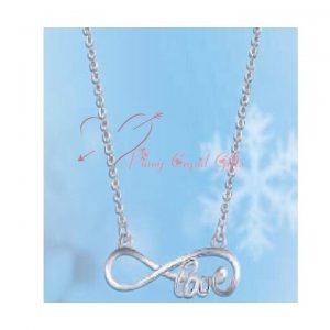 Sterling silver Infinity Necklace