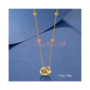 Ladies (18k Saudi Gold) Necklace