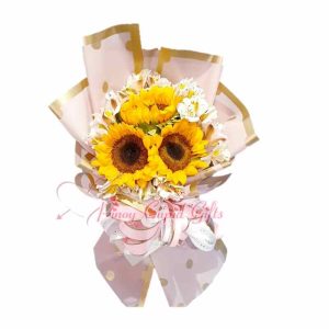3 Sunflower bouquet