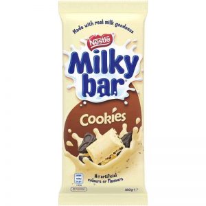 Nestle Cookies Milky Bar Chocolate 180g