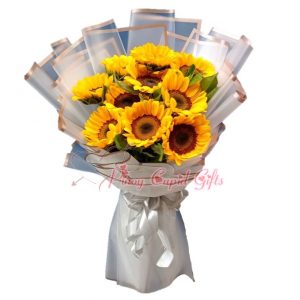 10pcs Sunflower Bouquet