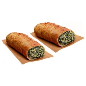 Corner Pizza Stuffed Baked Roll – Spinach & Cheese