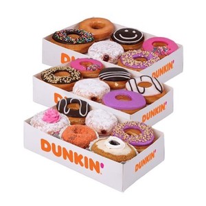 3 pcs. Premium Donuts + 15 pcs. Classic Dunkin Donuts