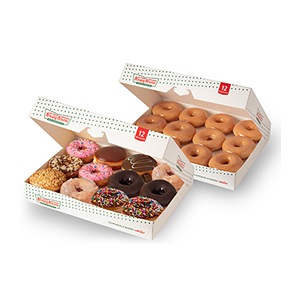 Krispy Kreme Double Dozen Mixed Donuts