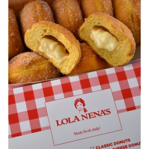 Lola Nena's Triple Cheese Old Fashioned Donuts 8s