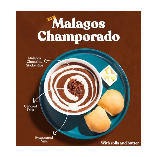 Malagos Champorado filipino dessert