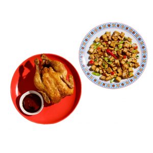 Max's Classic Bundle; Regular Whole Chicken and Sizzling Tofu