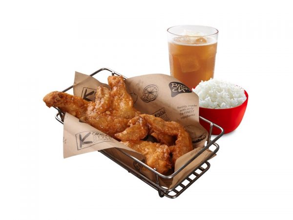 3pc Chicken Boxed Meal by Bonchon