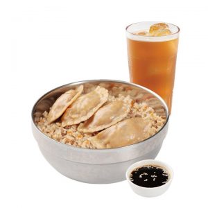 4pc Mandu with Korean Fried Rice and Drink by Bonchon