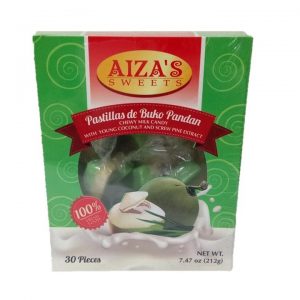 Aiza's Sweets Pastillas De Buko Pandan 30's, 217g