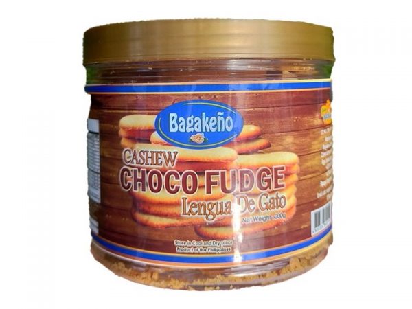 Bagakeno Cashew Choco Fudge Lengua De Gato Small-200g