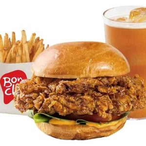 Chikin Chops Sandwich Meal