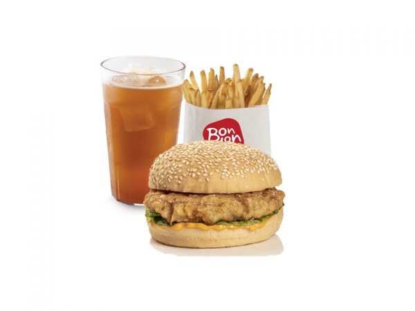 Chikin Snackwich with Fries & Drink by Bonchon