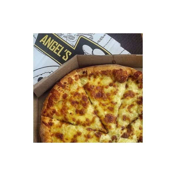 Creamy Garlic & 5 Cheese by Angel's Pizza