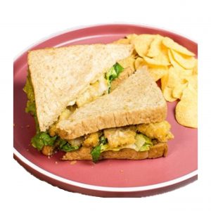 Crunchy Chicken Ceasar Fillet Sandwich by Banapple