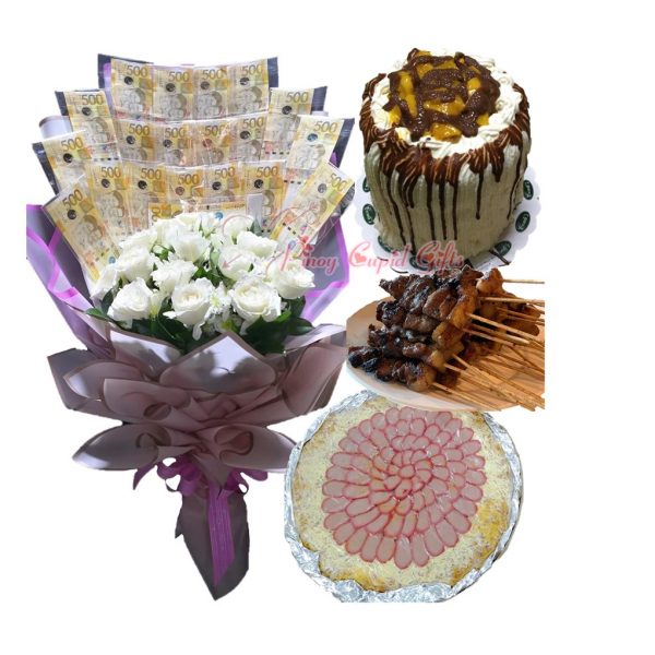 MONEY BOUQUET PACKAGE with Conti's & Amber Food