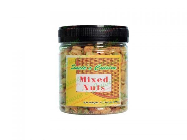 Mixed Nuts Medium Bottle 315g by Susie's